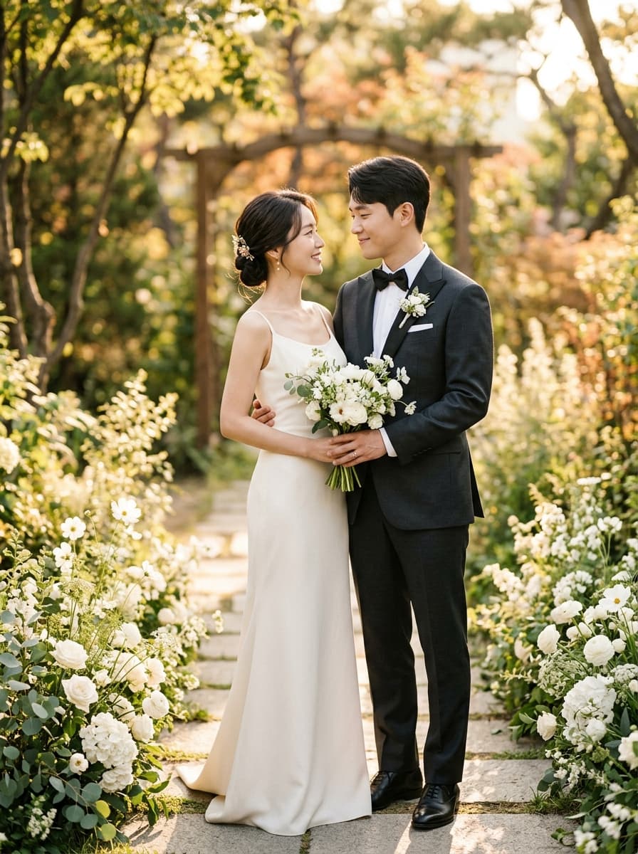 야외 스냅 컷